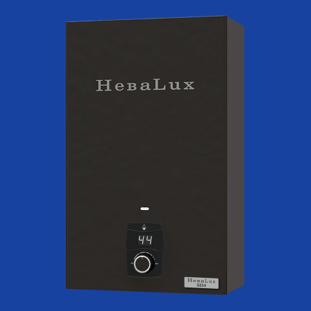 НЕВА Lux 5514 бархат черный колонка газовая (водонагреватель проточный)